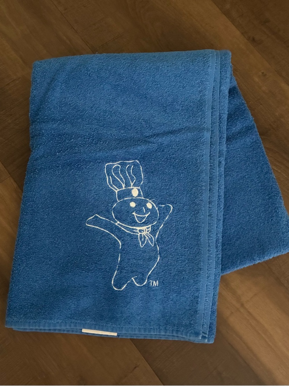 New Vintage Retired 1999 Pillsbury Doughboy Beach Towel